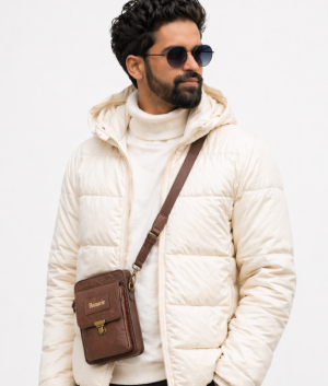 Mens Travel Sling Bag